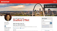 Desktop Screenshot of bradfordoneil.com